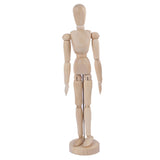 Maniquí de madera Articulado Muñeca Modelo Pintura Artista Dibujo Boceto Maniquí Figuras para el hogar Miniaturas Decoración