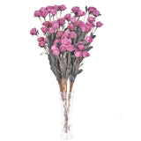 Recientemente espuma PE 15 cabezas / pc Rose flores artificiales para decoración de la boda arreglo floral fiesta decoración del hogar accesorios