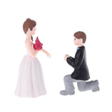 Proponer Pareja Boda Hogar Micro Jardín Decoración Adornos Mini Bonsai Paisaje DIY Artesanía